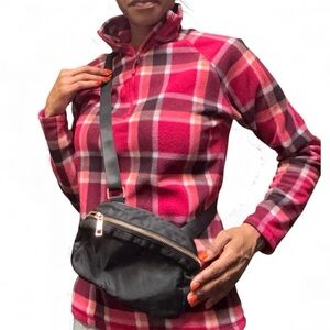 a new day Black Crossbody Bag